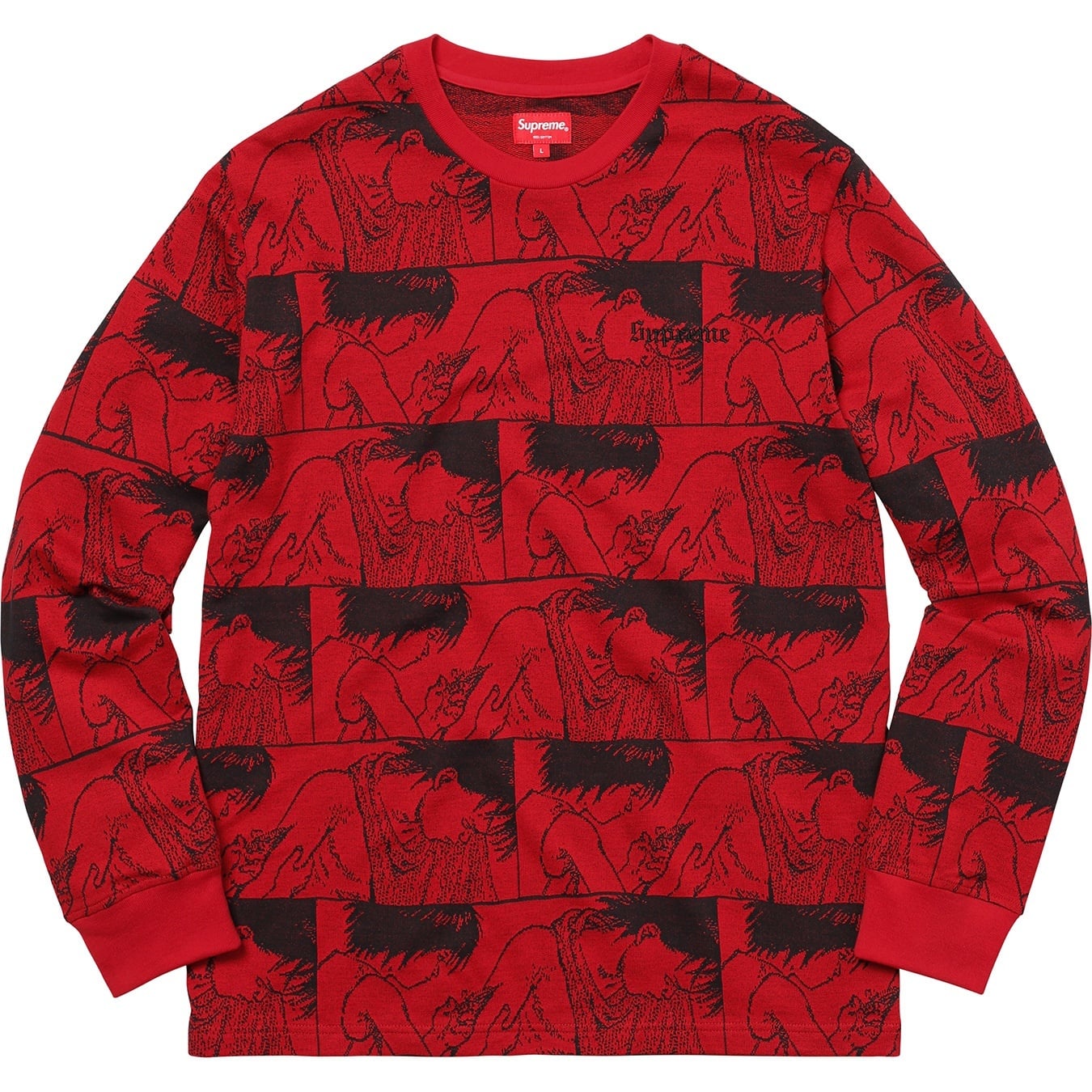 AKIRA/Supreme Syringe Jacquard L/S Top view 2